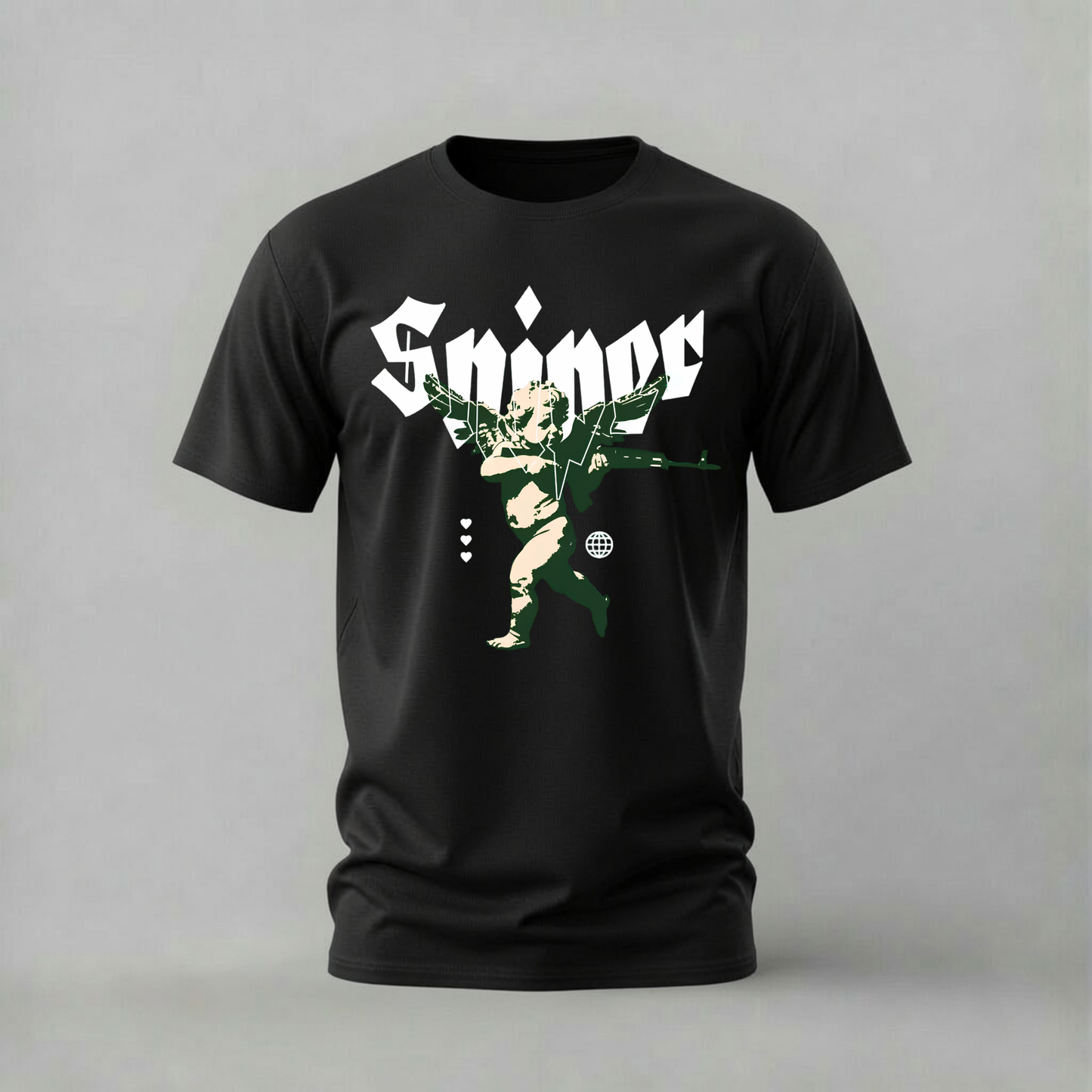 SUICIDE Cupid Graphic T-Shirt
