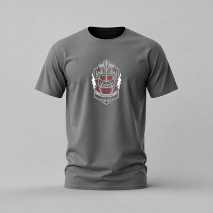 ATTACK ON TITAN Armored Face Graphic T-Shirt
