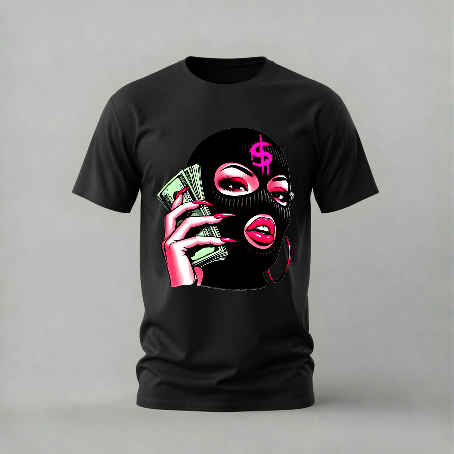 BALACLAVA MONEY Graphic T-Shirt