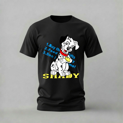 SHADY Dalmatian Graphic T-Shirt