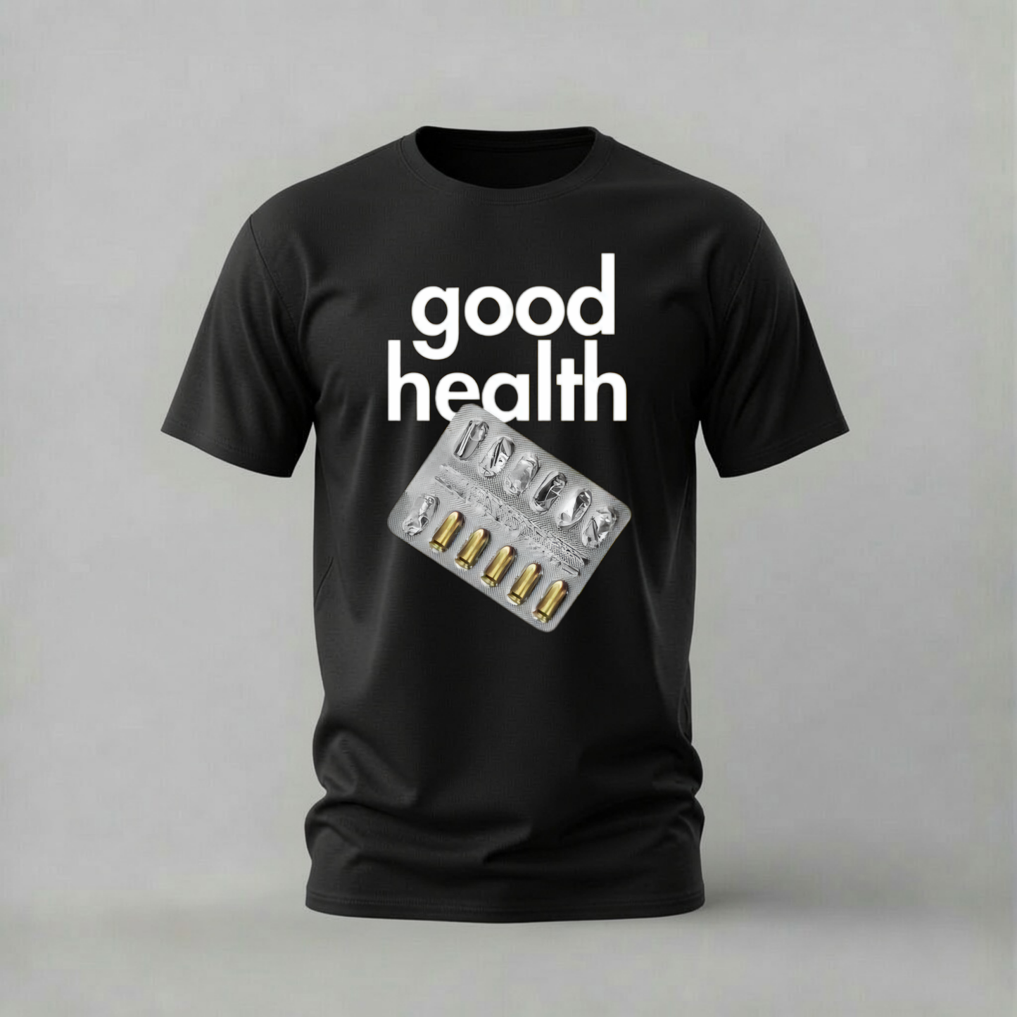 GOOD HEALTH Bullets Graphic T-Shirt