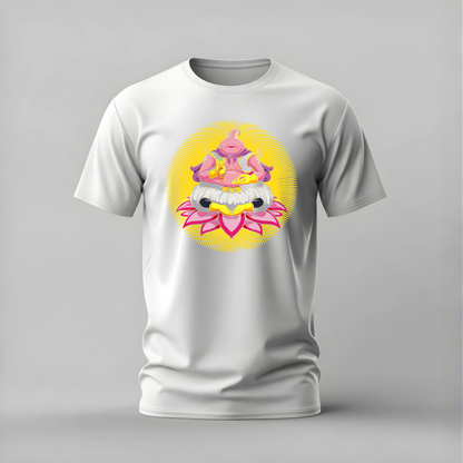 MAJIN BUU MEDITATION Graphic T-Shirt