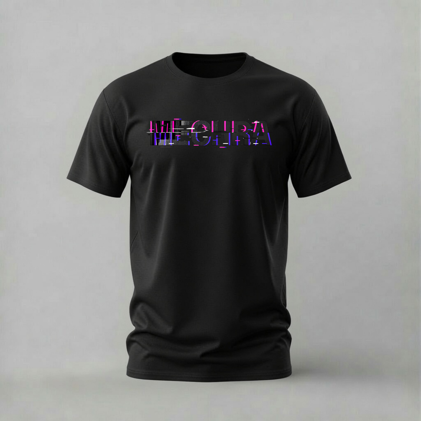 HI TECH RA Glitch Graphic T-Shirt