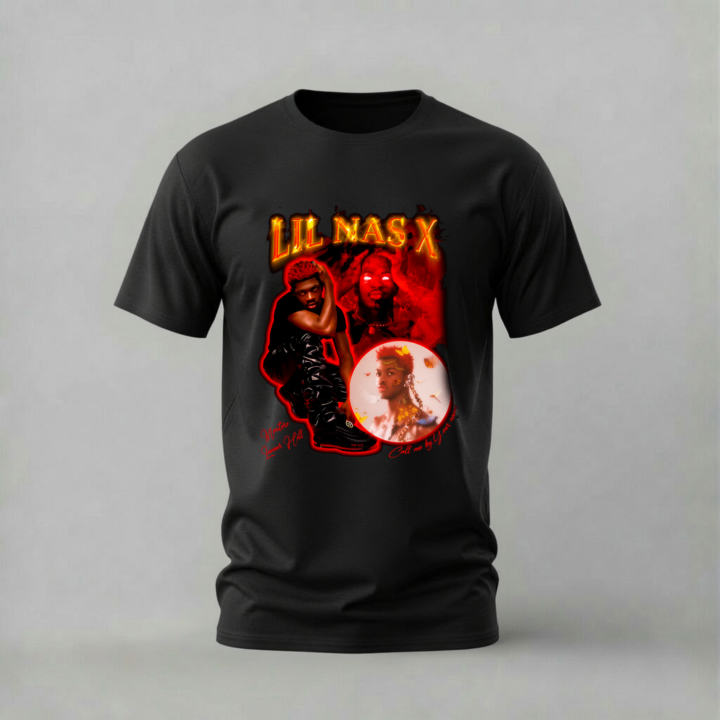 LIL NAS X Call Me By Your Name Graphic T-Shirt