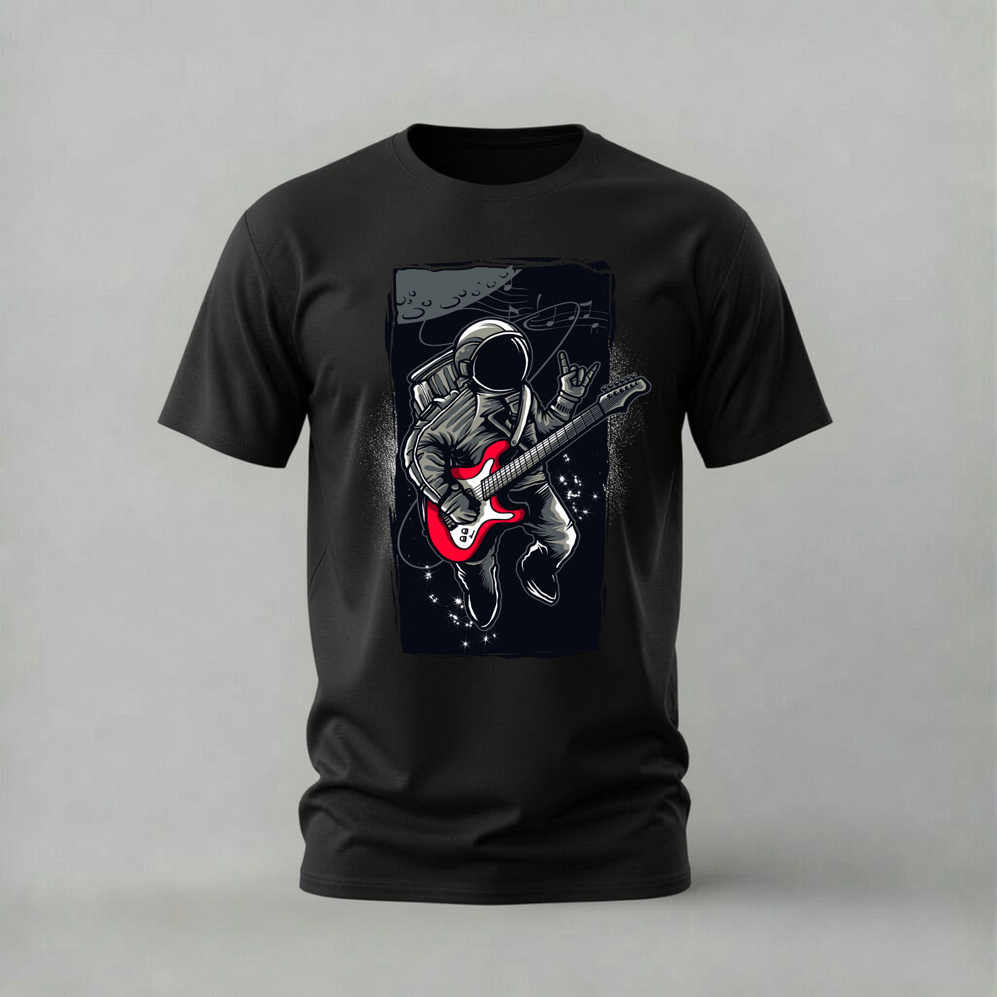 ASTRONAUT Guitar Graphic T-Shirt