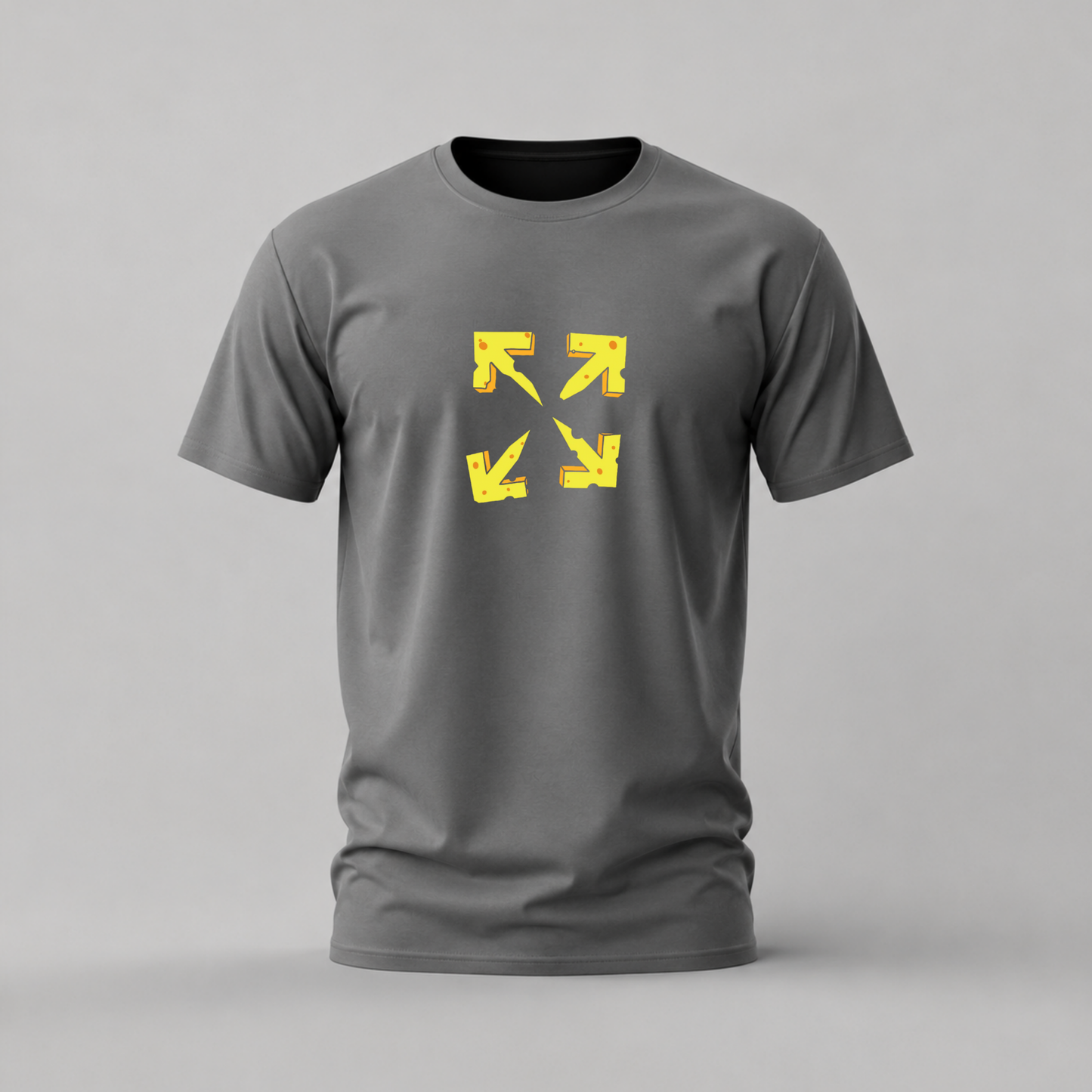 OFF-WHITE Cheese Arrows Graphic T-Shirt
