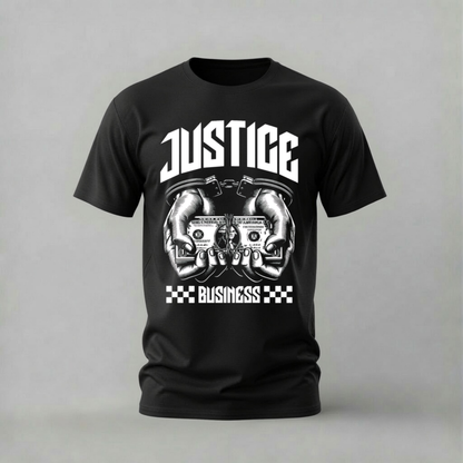 JUSTICE BUSINESS Graphic T-Shirt