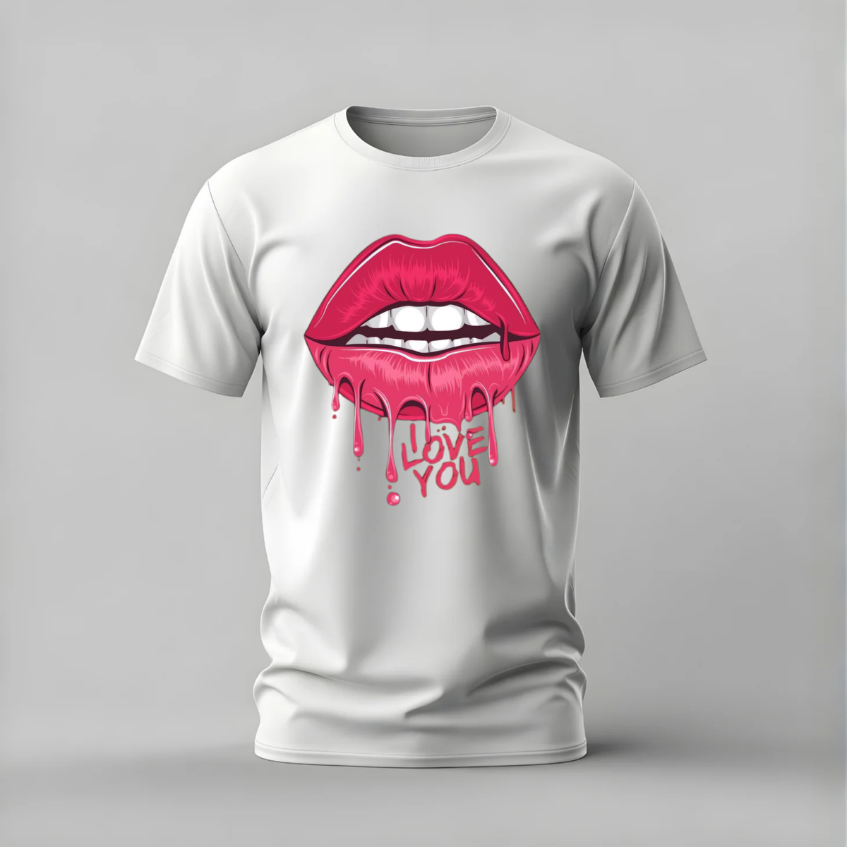 I LOVE YOU LIPS Graphic T-Shirt