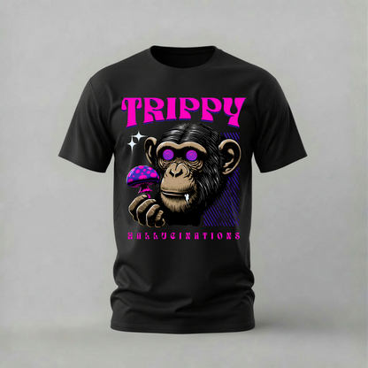 TRIPPY MONKEY Hallucinations Graphic T-Shirt
