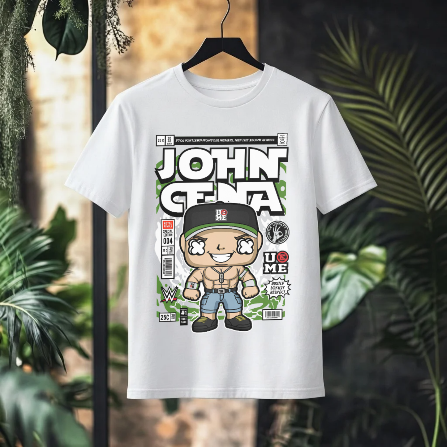 JOHN CENA Comic Style Graphic T-Shirt