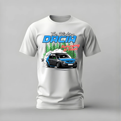 THE BLINKING DACIA Graphic T-Shirt
