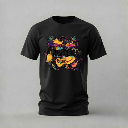 HIPSTER Collage Graphic T-Shirt