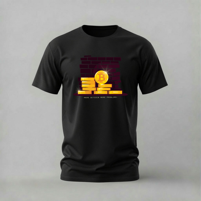 MORE BITCOIN MORE PROBLEMS Graphic T-Shirt