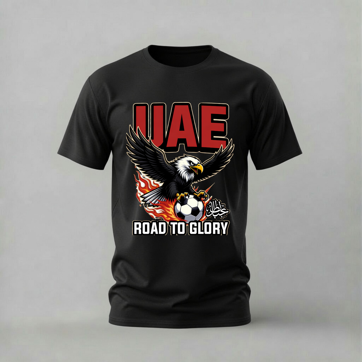 UAE Road to Glory Eagle Graphic T-Shirt