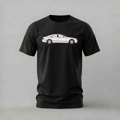 MERCEDES CLS Line Art Graphic T-Shirt