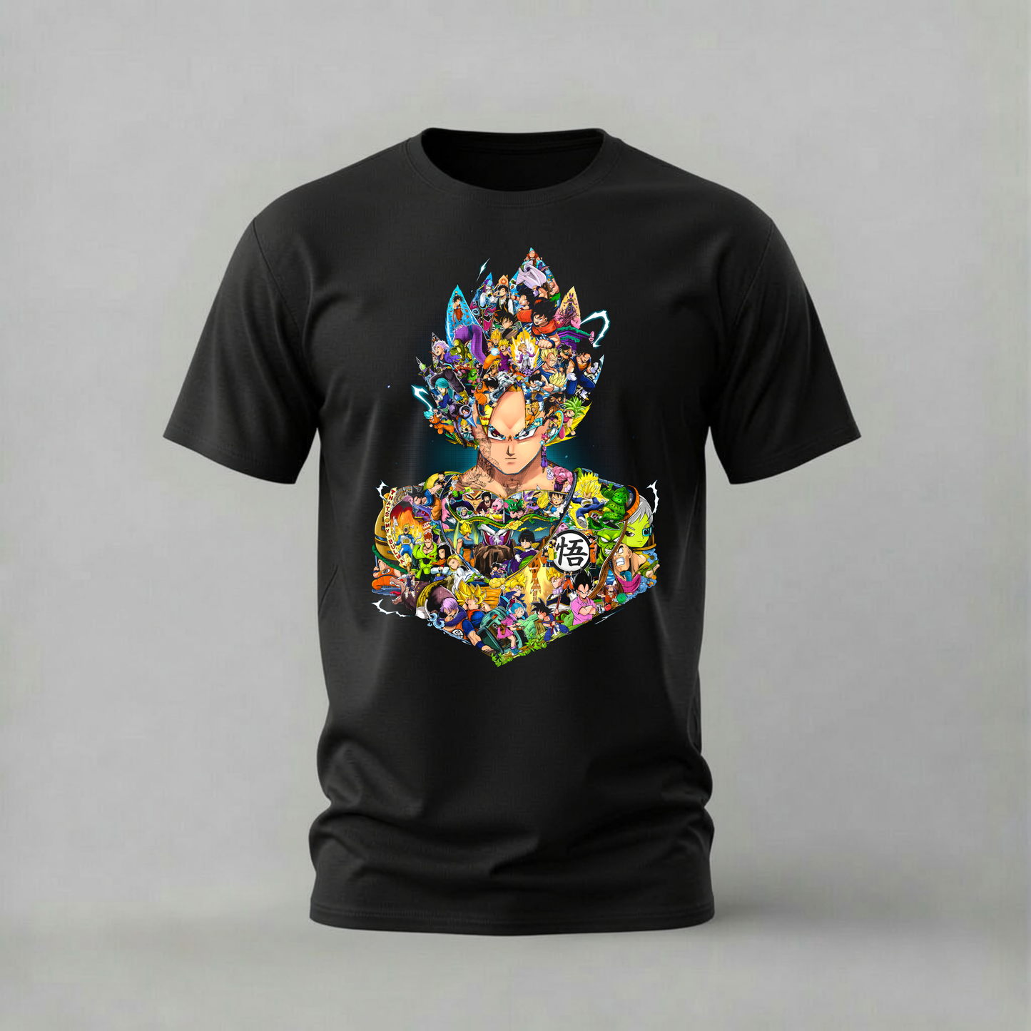 DRAGON BALL GOKU Collage Graphic T-Shirt
