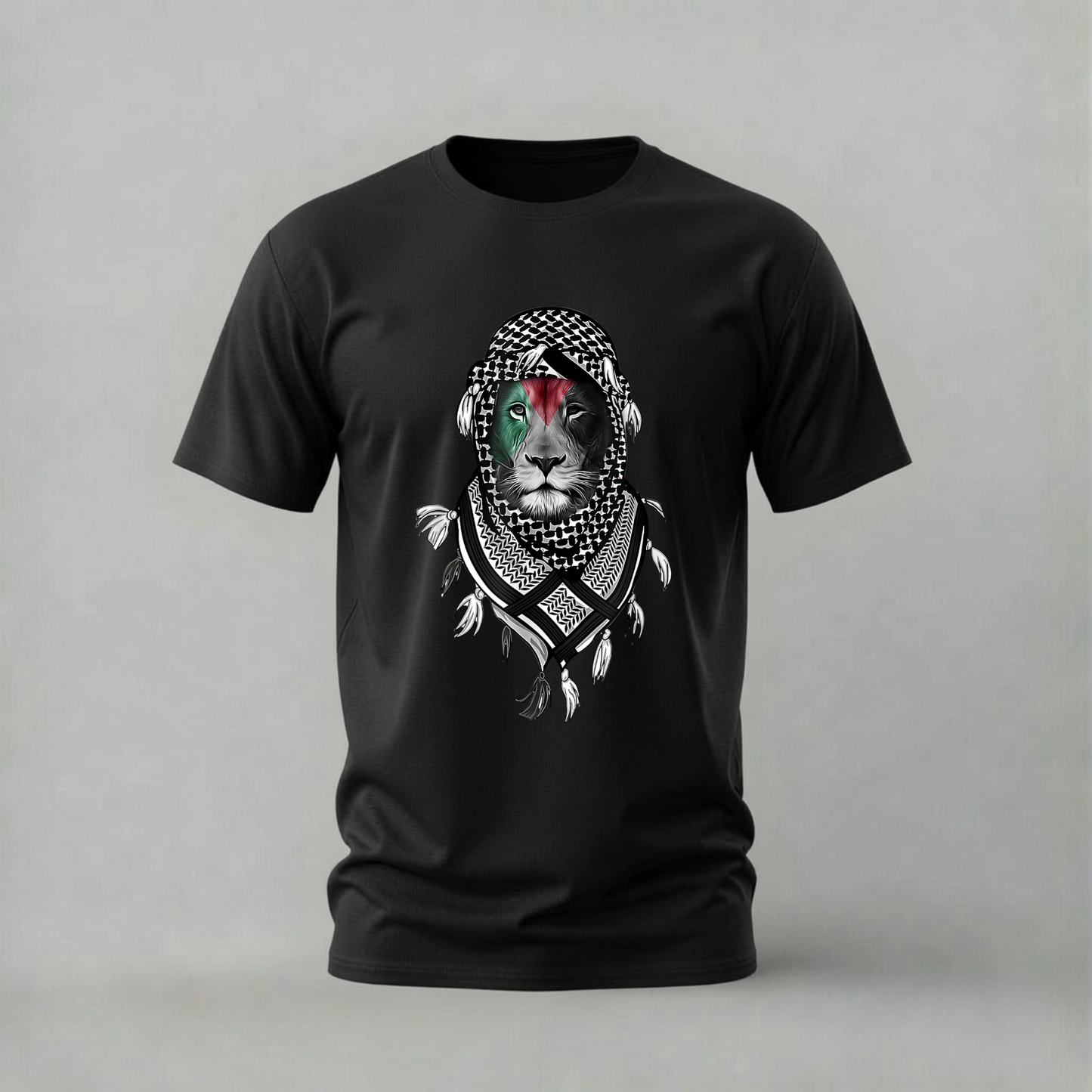PALESTINE LION Graphic T-Shirt
