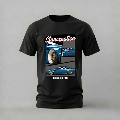BMW M3 E46 Stancenation Graphic T-Shirt