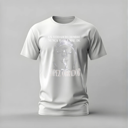 LOPEZ OBRADOR Graphic T-Shirt
