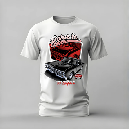BORN TO RIDE CLASSIC Graphic T-Shirt