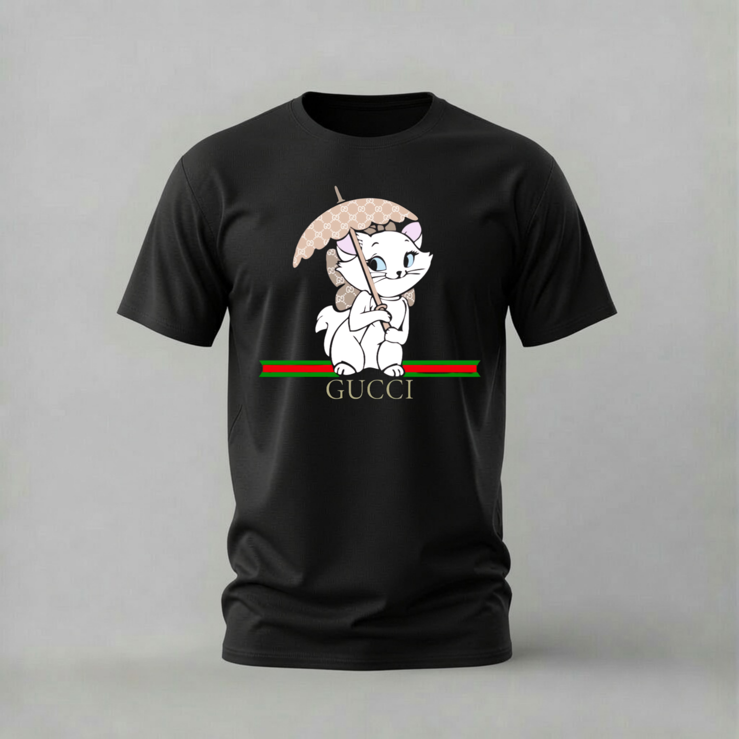 ARISTOCAT Gucci Style Graphic T-Shirt