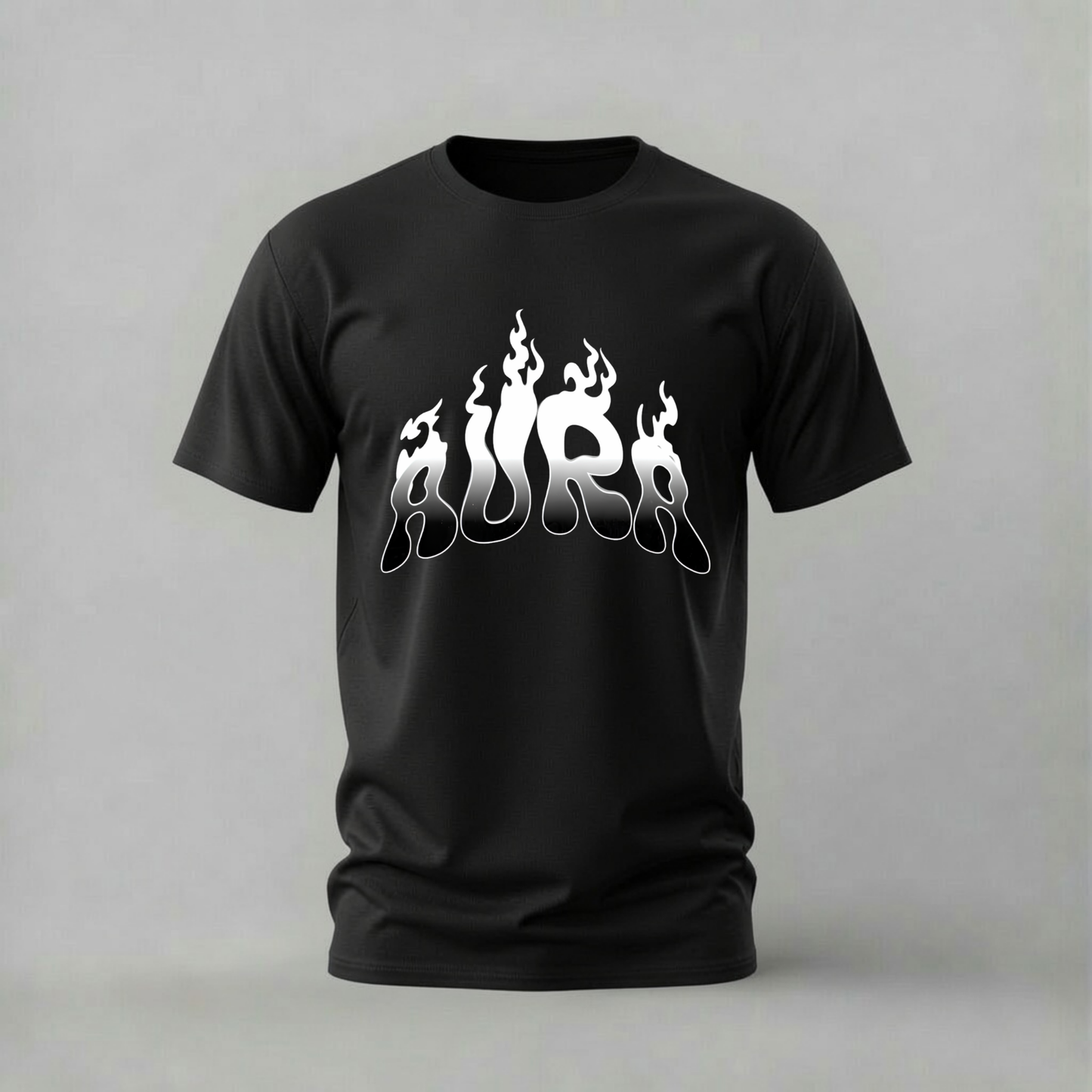 AURA Flame Graphic T-Shirt