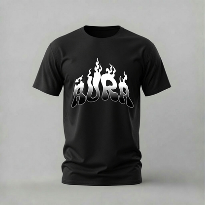 AURA Flame Graphic T-Shirt