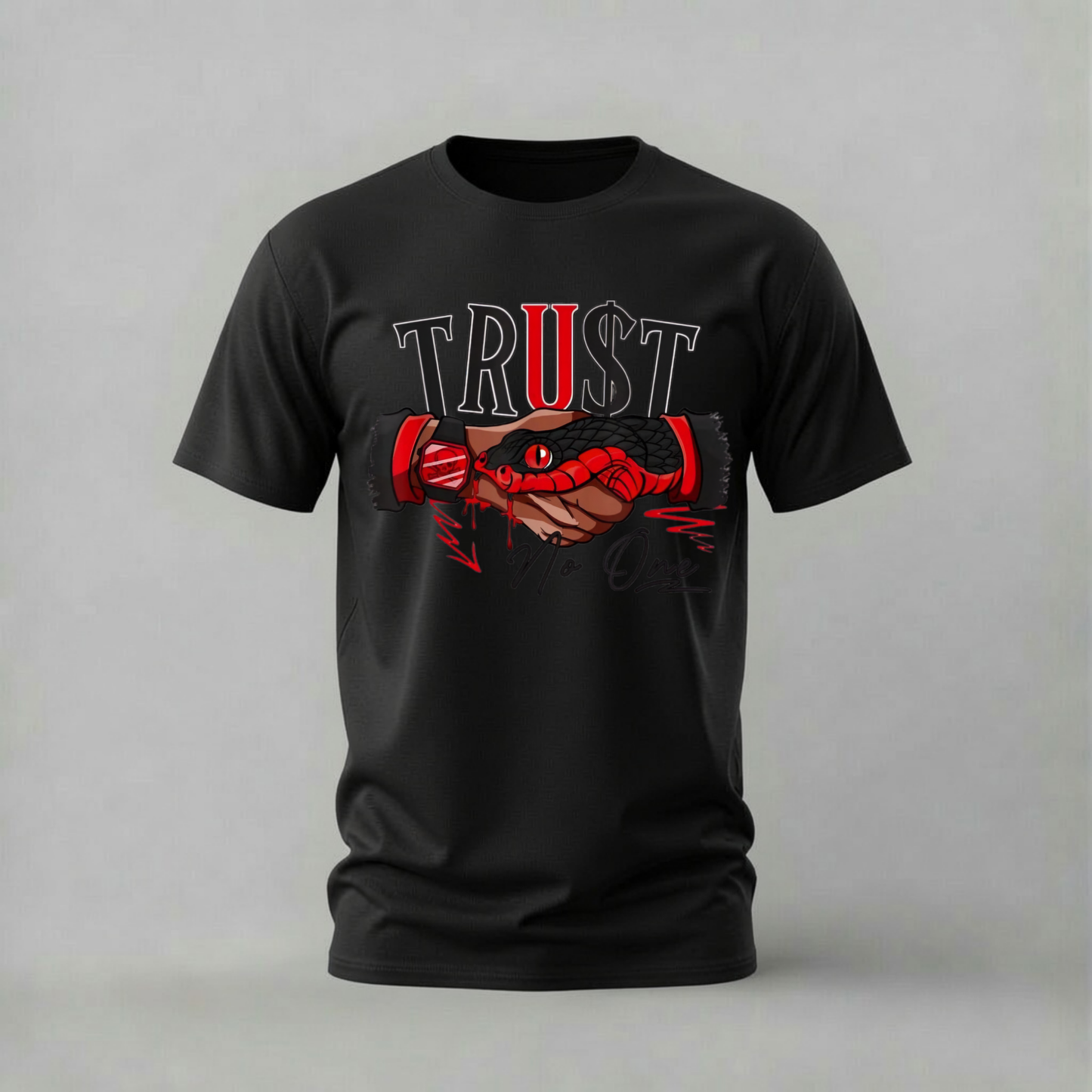TRUST NO ONE Graphic T-Shirt