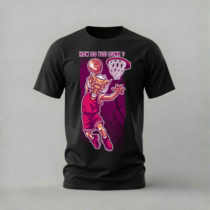 HOW DO YOU DUNK Warthog Graphic T-Shirt