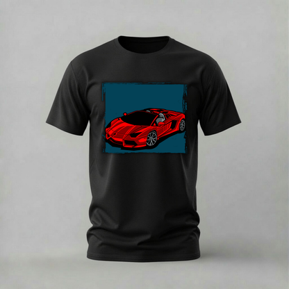 RED LAMBORGHINI Graphic T-Shirt