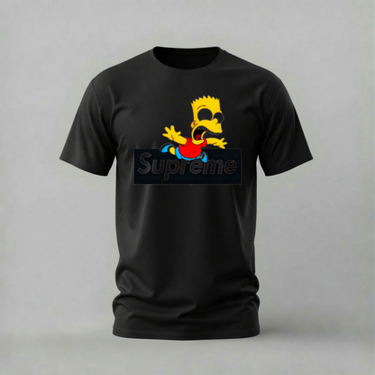 BART SIMPSON Supreme Graphic T-Shirt