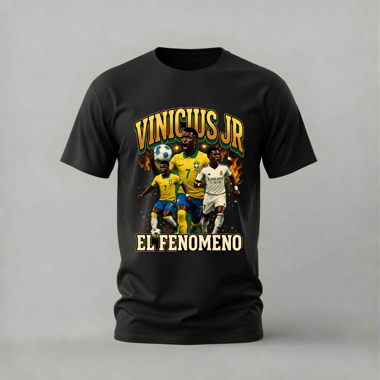 VINICIUS JR El Fenomeno Graphic T-Shirt
