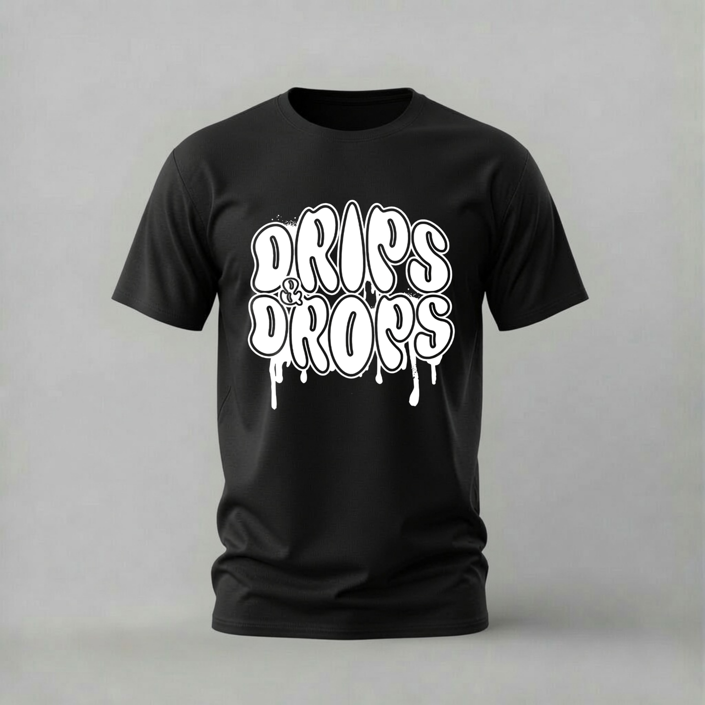DRIPS & DROPS Graphic T-Shirt