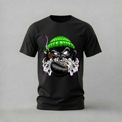 GORILLA Smoker Graphic T-Shirt