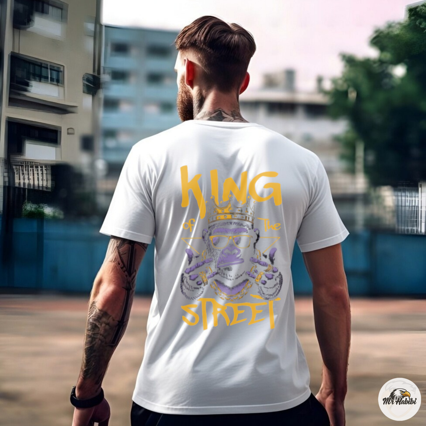 King of the Street Gorilla Crown T-Shirt