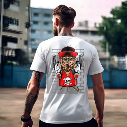 Street Gangsta Skull T-Shirt