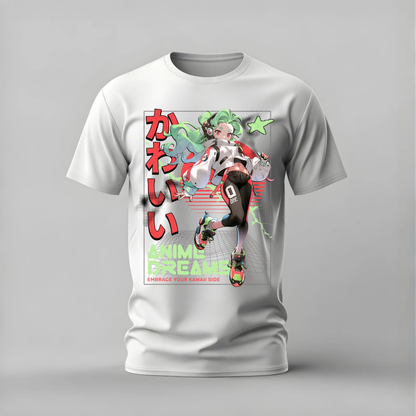 ANIME DREAMS KAWAII Graphic T-Shirt