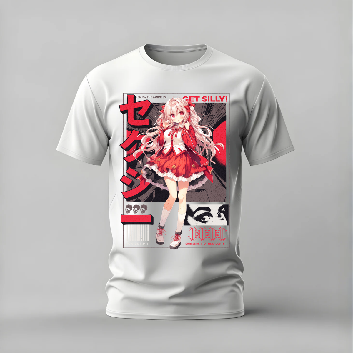 GET SILLY ANIME GIRL Graphic T-Shirt