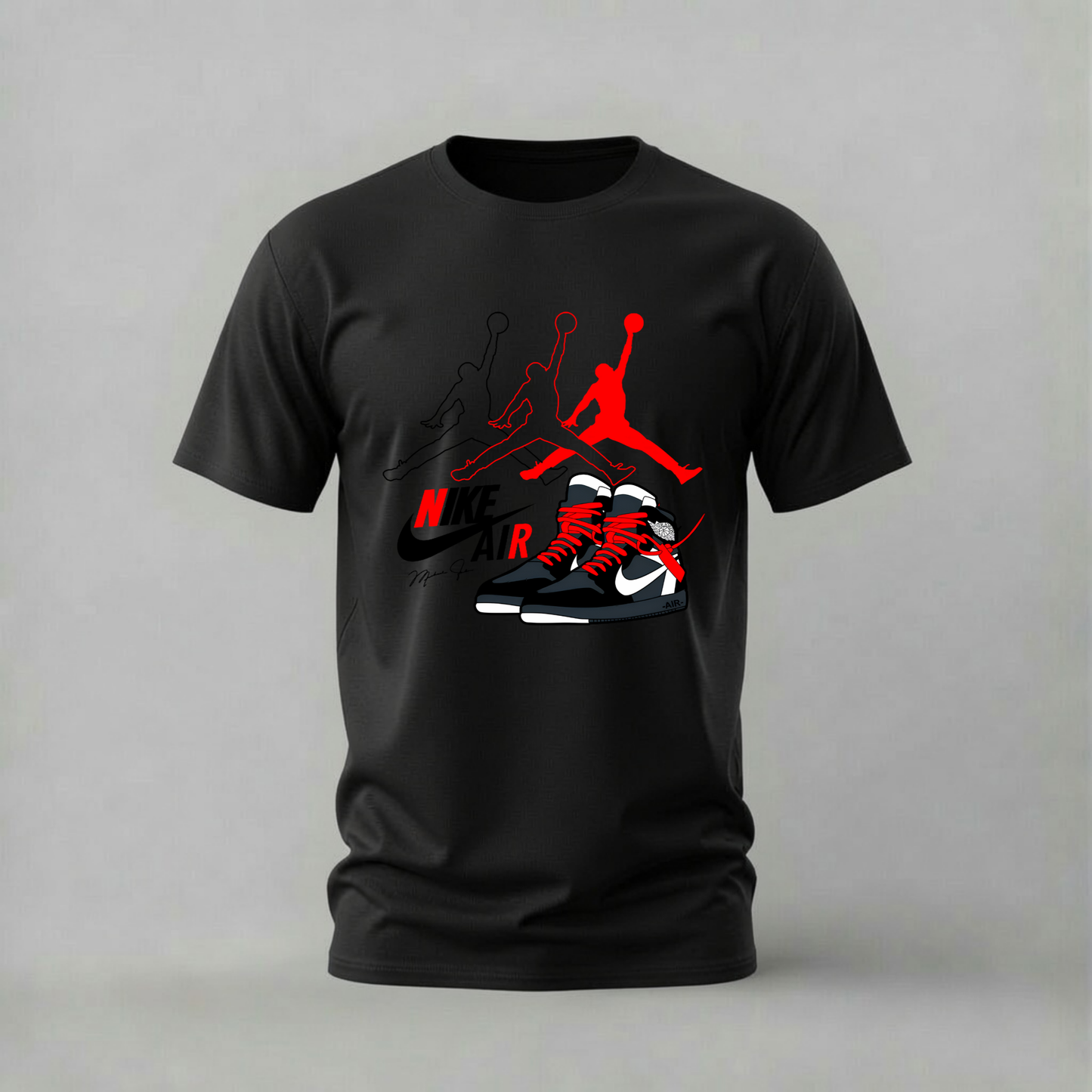 NIKE AIR JORDAN Sneaker Graphic T-Shirt
