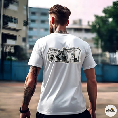 Crumpled Benjamin Represent T-Shirt