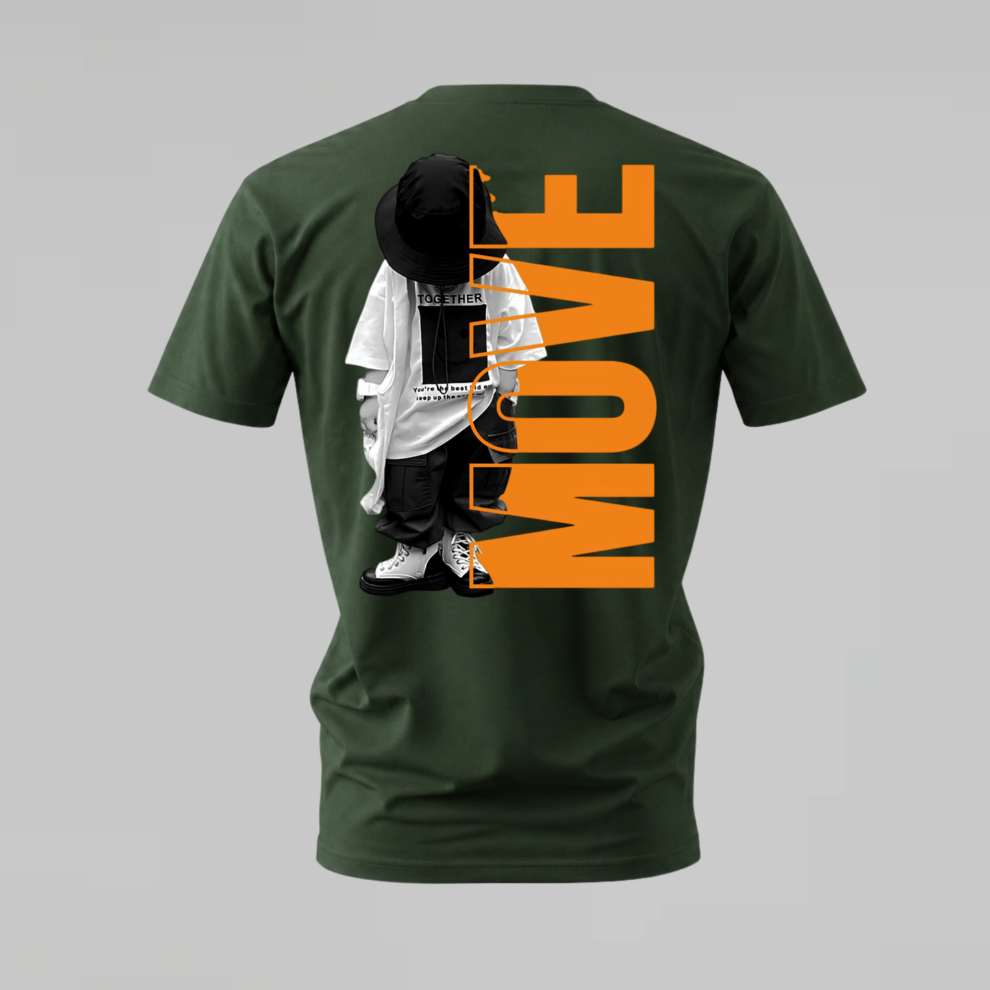 MOVE Streetwear Kid Graphic T-Shirt