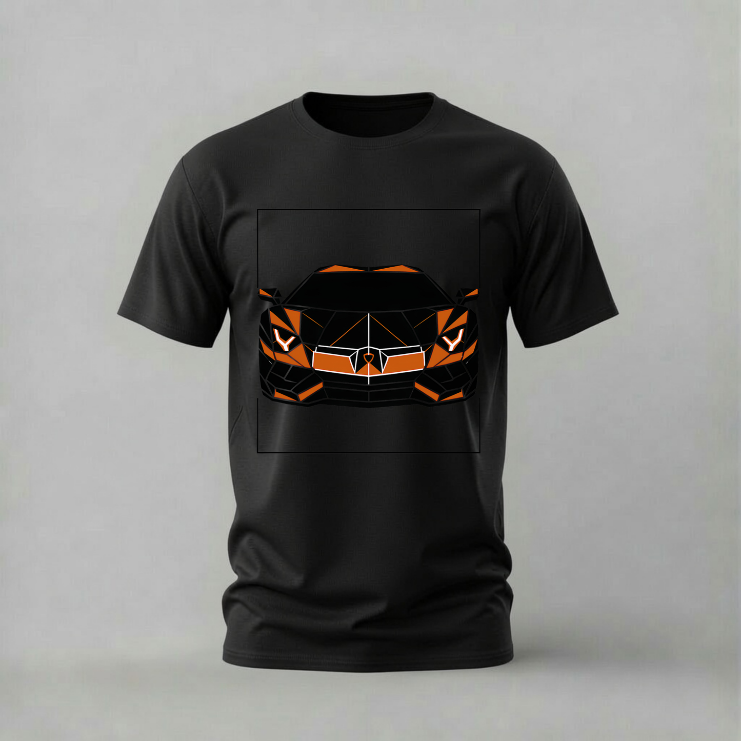 LAMBORGHINI Low Poly Graphic T-Shirt