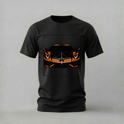 LAMBORGHINI Low Poly Graphic T-Shirt