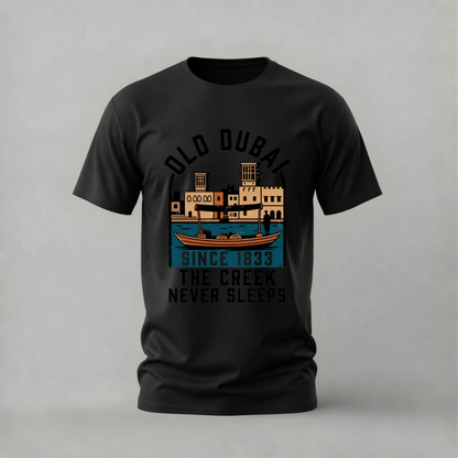 OLD DUBAI Creek Graphic T-Shirt