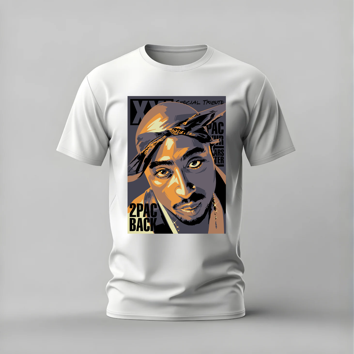 2PAC BACK Graphic T-Shirt