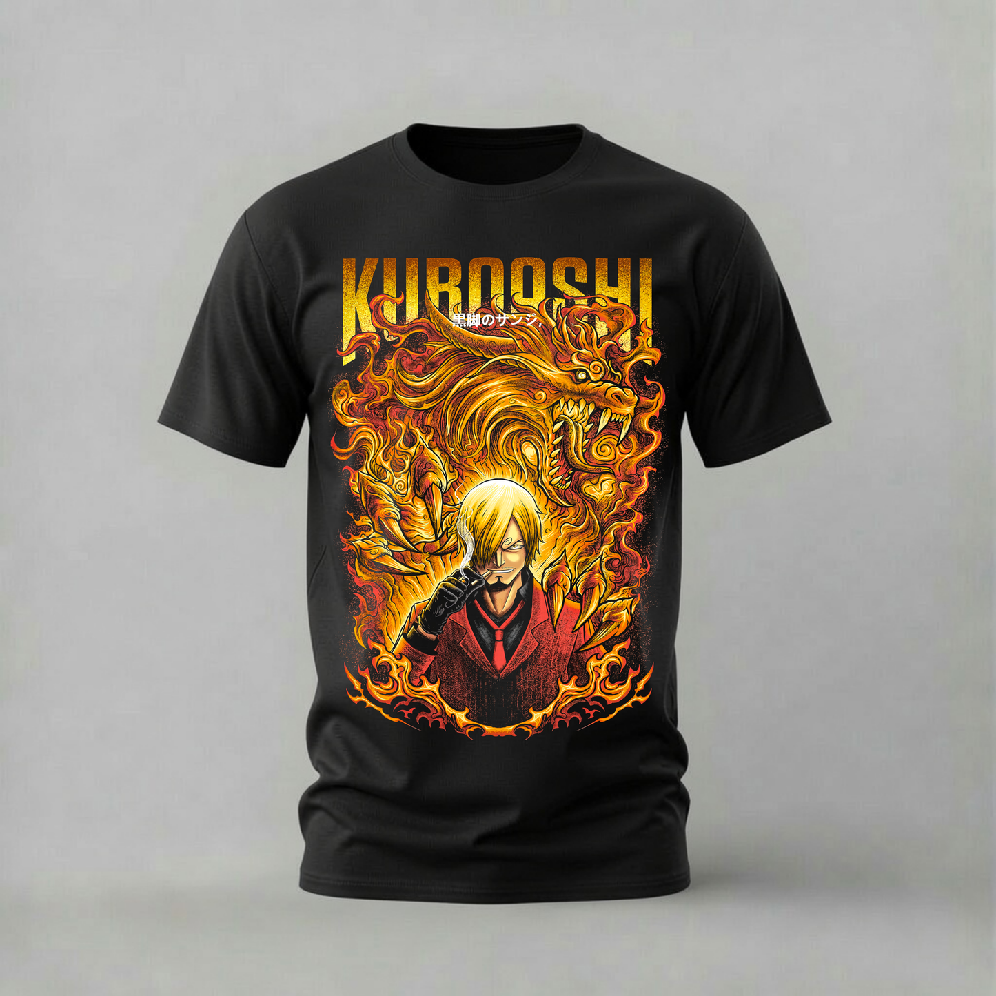 SANJI KUROASHI One Piece Graphic T-Shirt