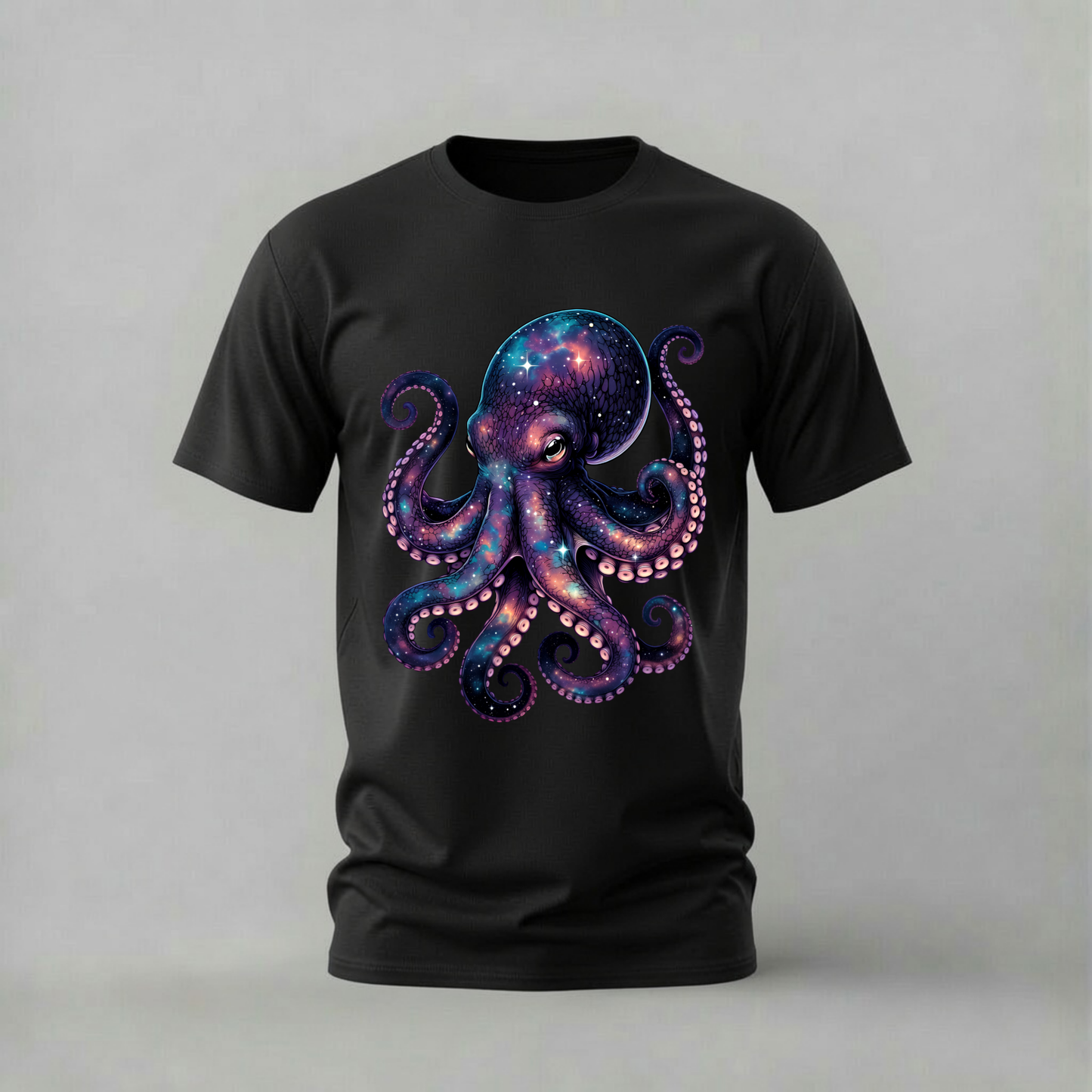 GALAXY OCTOPUS Graphic T-Shirt