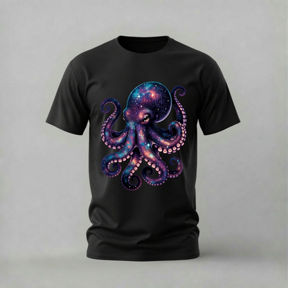 GALAXY OCTOPUS Graphic T-Shirt
