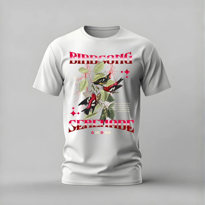 BIRDSONG SERENADE Graphic T-Shirt
