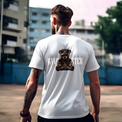 Gangster Bear Teddy T-Shirt